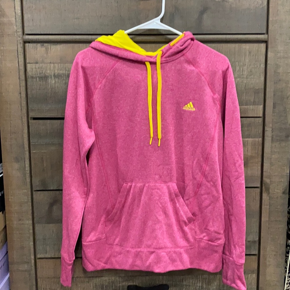 Adidas pull over hoodie
